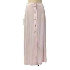 Wilfred Aritzia Amelie skirt in Light Pink